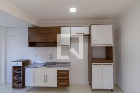 Sala e Cozinha Integrada de apartamento para alugar com 2 quartos, 45m² em Vila Nhocuné, São Paulo