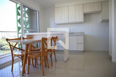 Sala de apartamento para alugar com 2 quartos, 57m² em Setor Pedro Ludovico, Goiânia