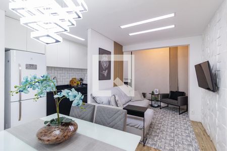 Sala de apartamento à venda com 2 quartos, 53m² em Centro, Osasco