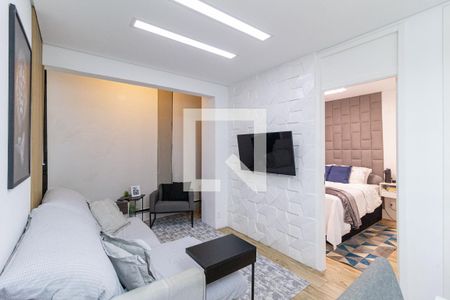 Sala de apartamento à venda com 2 quartos, 53m² em Centro, Osasco