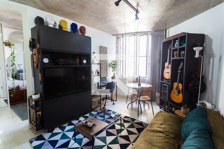 Sala de apartamento à venda com 1 quarto, 52m² em Funcionários, Belo Horizonte