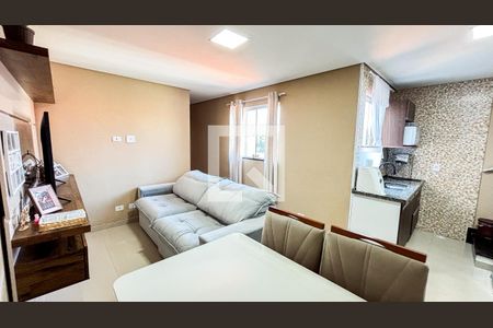 Sala - Sala de Jantar - Cozinha de apartamento à venda com 2 quartos, 94m² em Jardim Ana Maria, Santo André