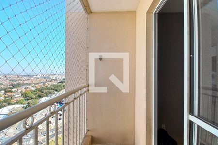 Varanda da Sala  de apartamento para alugar com 2 quartos, 55m² em Vila Progresso, Campinas