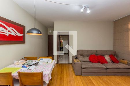 Sala de apartamento à venda com 3 quartos, 75m² em Jardim America, Belo Horizonte