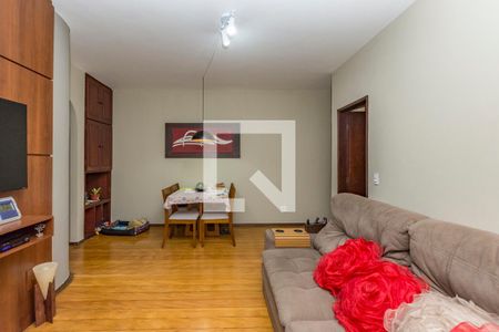 Sala de apartamento à venda com 3 quartos, 75m² em Jardim America, Belo Horizonte