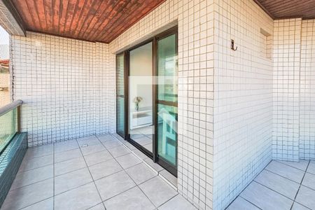 Varanda Sala de apartamento para alugar com 2 quartos, 75m² em Jardim São Miguel, Guarujá