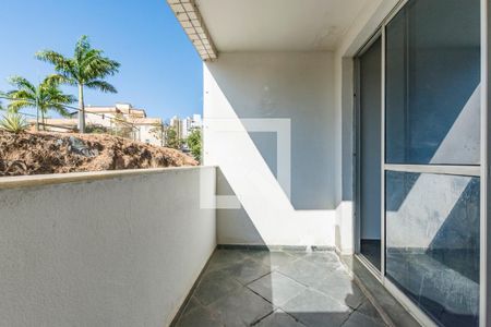 Varanda da Sala de apartamento para alugar com 3 quartos, 118m² em Nova Suíça, Belo Horizonte