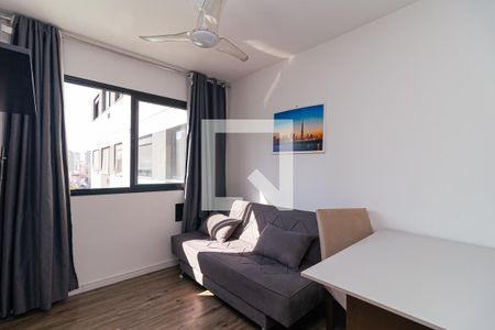 Sala de apartamento para alugar com 1 quarto, 26m² em Bela Vista, São Paulo