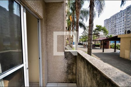 Varanda da Sala de apartamento à venda com 2 quartos, 47m² em São Cristóvão, Rio de Janeiro