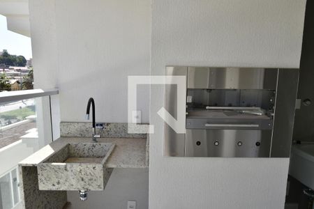 Sala - Churrasqueira de apartamento para alugar com 2 quartos, 89m² em Taquaral, Campinas