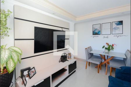 Sala de apartamento para alugar com 2 quartos, 59m² em Santa Terezinha, São Bernardo do Campo