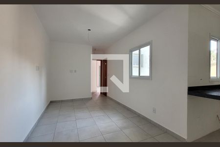 Sala de apartamento à venda com 2 quartos, 56m² em Vila Guiomar, Santo André