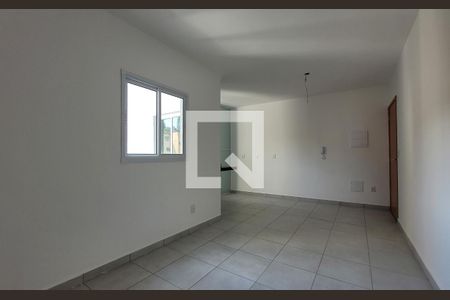 Sala de apartamento à venda com 2 quartos, 56m² em Vila Guiomar, Santo André