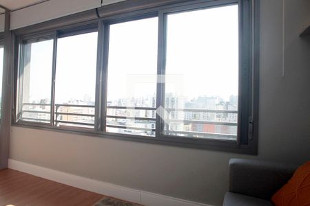 Sala de kitnet/studio à venda com 1 quarto, 24m² em Farroupilha, Porto Alegre