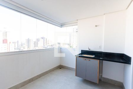 Varanda  de apartamento para alugar com 2 quartos, 69m² em Parque das Nações, Santo André