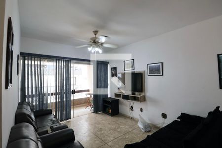 Sala de apartamento para alugar com 2 quartos, 85m² em Balneario Cidade Atlantica, Guarujá