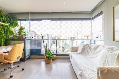 Varanda Sala de apartamento à venda com 1 quarto, 71m² em Cerqueira César, São Paulo