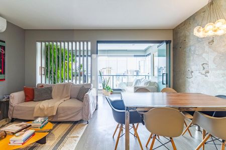 Sala de apartamento à venda com 1 quarto, 71m² em Cerqueira César, São Paulo