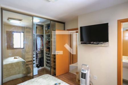 Quarto 1 de apartamento para alugar com 3 quartos, 100m² em Santo Antônio, Belo Horizonte