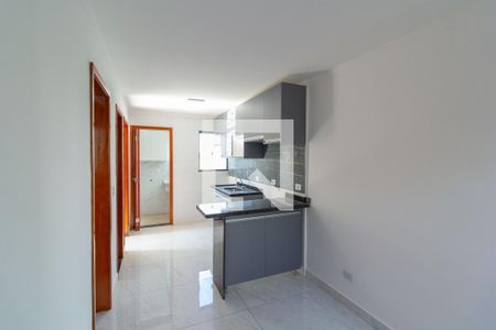 Sala/Cozinha de apartamento para alugar com 2 quartos, 45m² em Vila Carrão, São Paulo