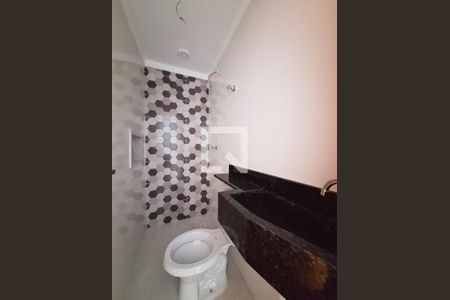 Banheiro de kitnet/studio para alugar com 1 quarto, 27m² em Jardim São Paulo(zona Norte), São Paulo