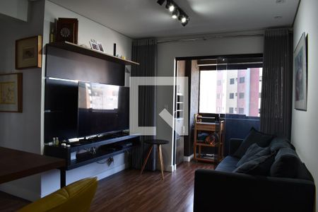 Sala de apartamento para alugar com 1 quarto, 42m² em Bigorrilho, Curitiba