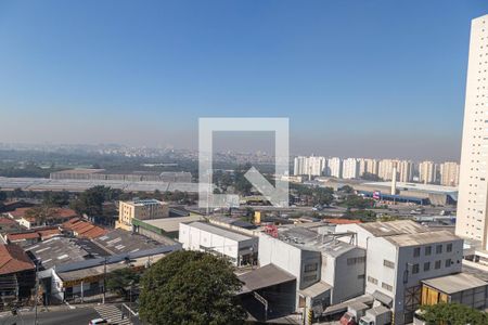 Varanda e área de serviço - Vista de kitnet/studio para alugar com 1 quarto, 38m² em Vila Augusta, Guarulhos