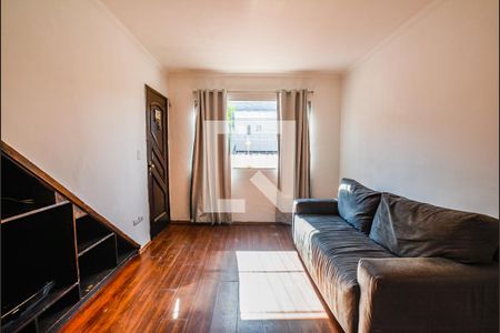 Sala de apartamento à venda com 2 quartos, 80m² em Vila Metalúrgica, Santo André