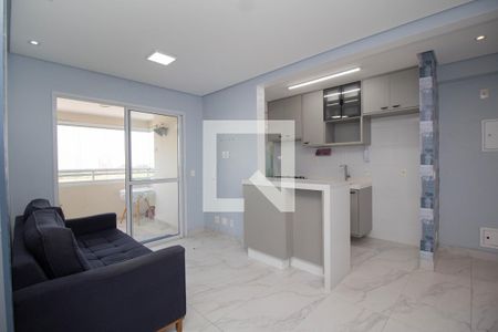 Sala de apartamento à venda com 2 quartos, 56m² em Vila Mangalot, São Paulo