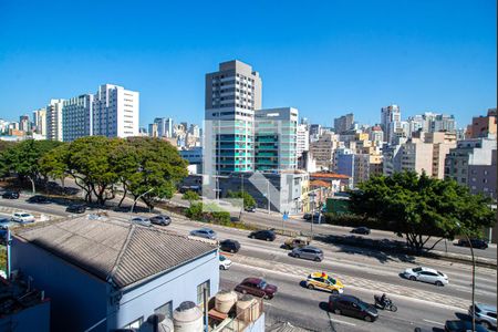 Vista do Quarto de apartamento à venda com 1 quarto, 37m² em Bela Vista, São Paulo