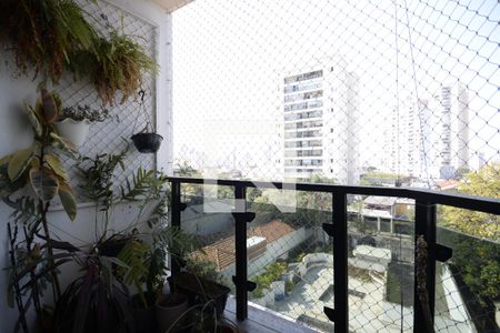 Varanda de apartamento à venda com 3 quartos, 80m² em Vila Dom Pedro I, São Paulo