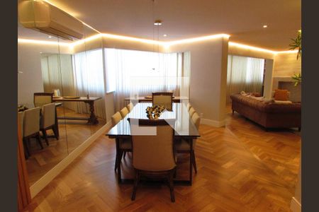 Sala de Jantar de apartamento à venda com 4 quartos, 536m² em Jardim Leonor, São Paulo