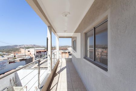 Varanda da Sala de casa à venda com 3 quartos, 100m² em Jaqueline, Belo Horizonte