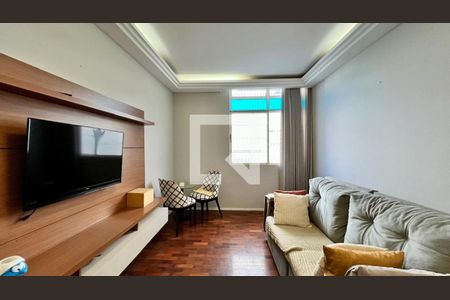 sala de apartamento à venda com 3 quartos, 110m² em Cidade Jardim, Belo Horizonte