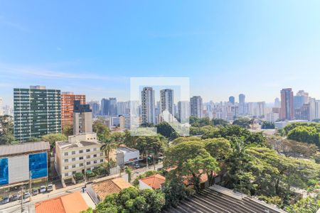 Vista da Varanda de kitnet/studio para alugar com 1 quarto, 27m² em Santo Amaro, São Paulo