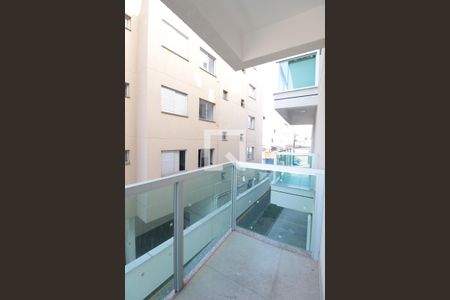 Varanda da Sala de apartamento à venda com 3 quartos, 88m² em Heliópolis, Belo Horizonte