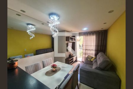 Sala de apartamento à venda com 2 quartos, 48m² em Jardim Bela Vista, Guarulhos