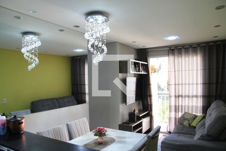 Sala de apartamento à venda com 2 quartos, 48m² em Jardim Bela Vista, Guarulhos