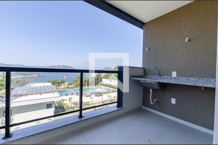 varanda de kitnet/studio à venda com 1 quarto, 37m² em Ingá, Niterói