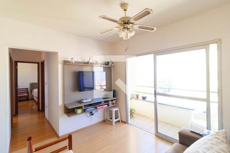 Salas de apartamento à venda com 3 quartos, 74m² em Vila Anhanguera, Campinas