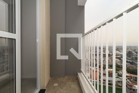 Varanda da Sala de apartamento para alugar com 2 quartos, 60m² em Parque Munhoz, São Paulo