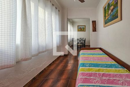 Sala de apartamento para alugar com 1 quarto, 99m² em Balneario Cidade Atlantica, Guarujá