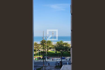 Kitnet vista de apartamento para alugar com 1 quarto, 27m² em José Menino, Santos