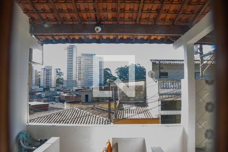 Casa 1 - vista da sala de casa à venda com 6 quartos, 449m² em Taboão, São Bernardo do Campo