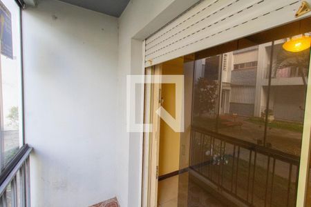 Varanda Quarto de apartamento à venda com 1 quarto, 46m² em Centro, São Leopoldo