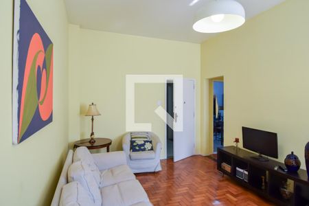 Sala de apartamento para alugar com 3 quartos, 124m² em Leblon, Rio de Janeiro