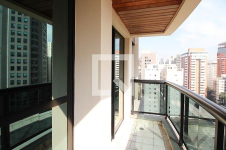 Varanda de apartamento para alugar com 1 quarto, 37m² em Itaim Bibi, São Paulo