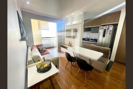 Sala de apartamento à venda com 2 quartos, 50m² em Vila Municipal, Jundiaí