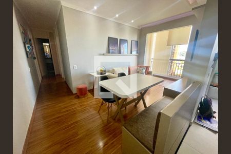 Sala de apartamento à venda com 2 quartos, 50m² em Vila Municipal, Jundiaí