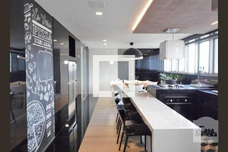 Cozinha de apartamento à venda com 1 quarto, 74m² em Funcionários, Belo Horizonte